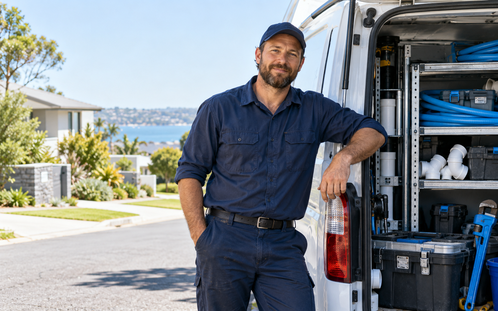 Reliable local plumbing service example